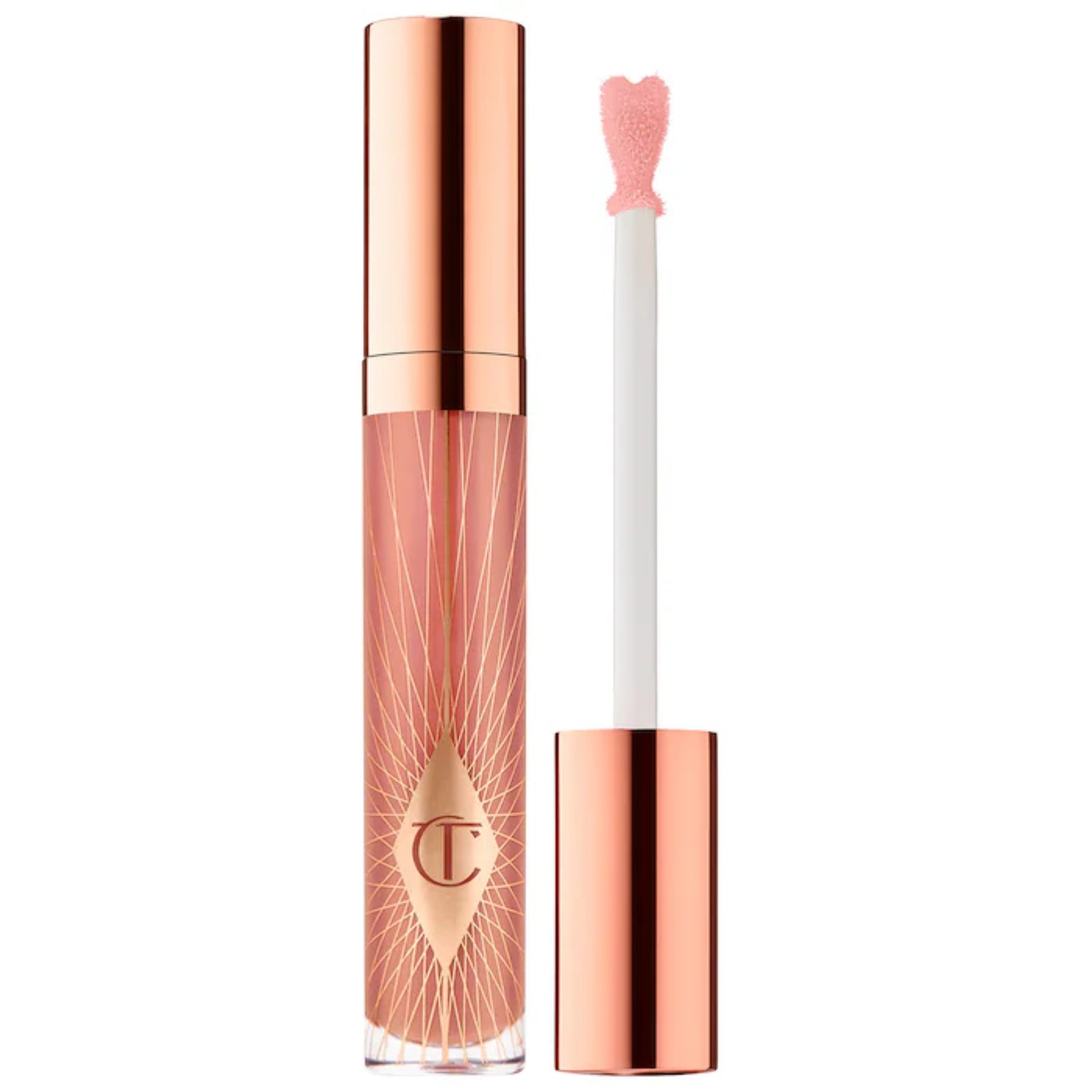 Gloss Labial con Colágeno - Charlotte Tilbury vista frontal con fondo blanco.