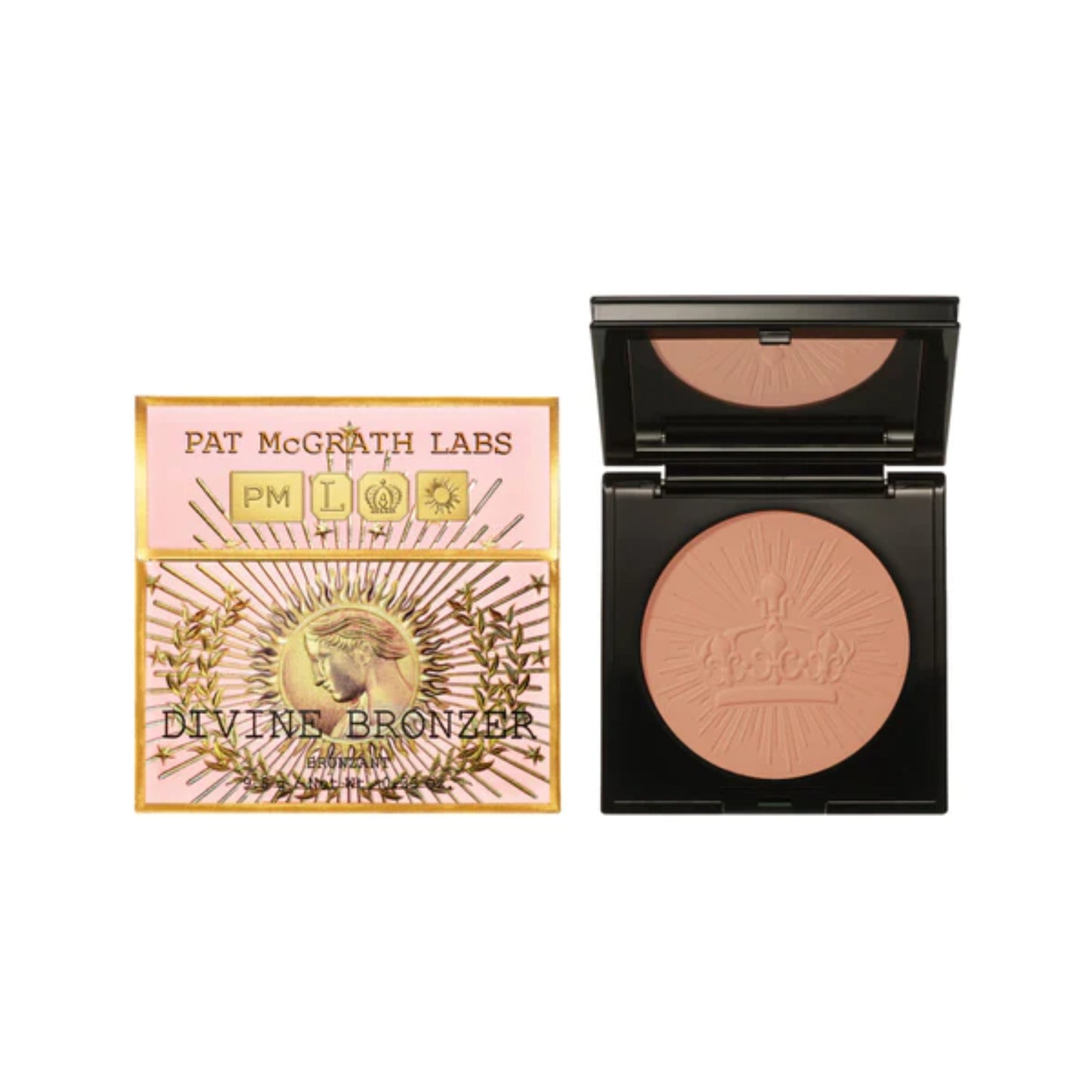 Bronzer en Polvo Skin Fetish: Divine Bronzer - PAT McGRATH LABS vista frontal con fondo blanco.