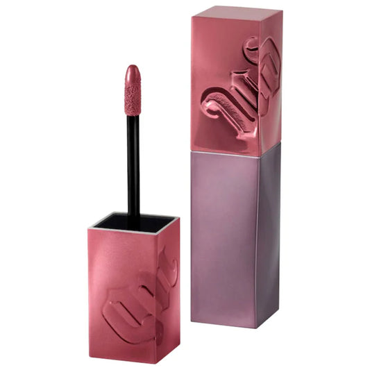 Labial Líquido Brilloso Vice Lip Bond Glossy - Urban Decay vista frontal con fondo blanco.