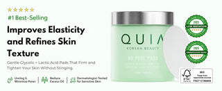 No Pore Pads: Minimiza los poros y suaviza la piel - QUIA Korean beauty