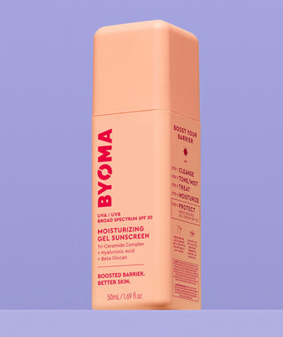 Crema facial hidratante & protectora Moisturizing Gel-Cream SPF 30 - BYOMA