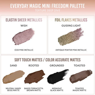 Paleta Everyday Magic Mini Freedom Palette: Magnetica, Customizable, Apilable - Danessa Myricks