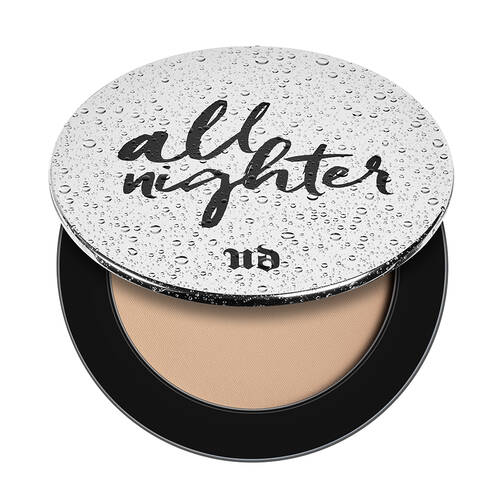 Polvo Compacto ALL NIGHTER - Urban Decay vista frontal con fondo blanco.