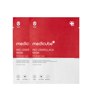 Mascarilla facial Red Centellaca Mask - Medicube ⚡