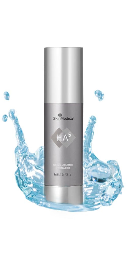 Serum Anti Age HA⁵® Rejuvenating - SkinMedica vista frontal con fondo blanco.