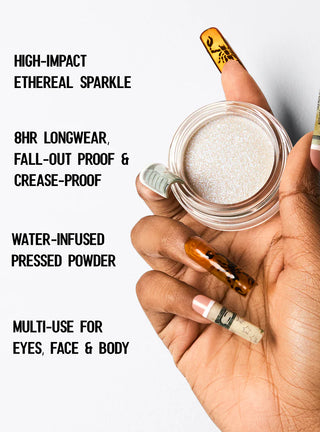EUPHORIA X HALF MAGIC GLITTERPUCK PRESSED FAIRY DUST - HALF MAGIC