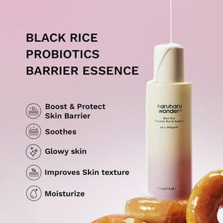 Black Rice Probiotics Barrier Essence - Haruharu Wonder