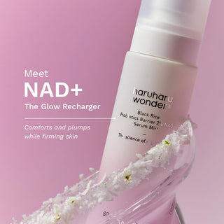 Serum Facial Black Rice Probiotics 2% NAD+ Serum Mist - Haruharu Wonder