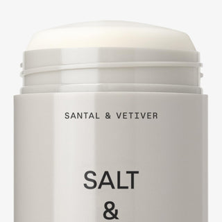 Desodorante Salt & Stone sin aluminio | Protección extrafuerte de 48 horas con extractos de algas marinas, niacinamida y prebióticos - Salt & Stone
