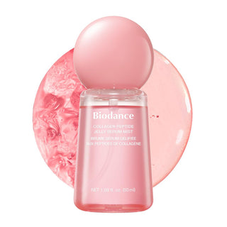 Collagen Peptides Jelly Serum Mist —  Bruma hydrogel hidratante glass skin - BIODANCE