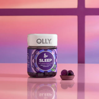 Gomitas para sueño reparador 3 mg melatonin sleep gummies blackberry zen - OLLY