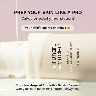 Black Rice Probiotics Barrier Essence - Haruharu Wonder