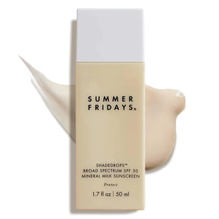 ShadeDrops Broad Spectrum SPF 30 - Protector solar tintado diario para la cara - Summer Fridays