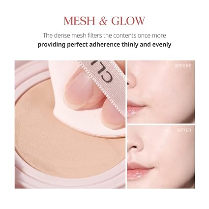 Base de Maquillaje Kill Cover Mesh Glow Cushion Set - CLIO vista frontal con fondo blanco.