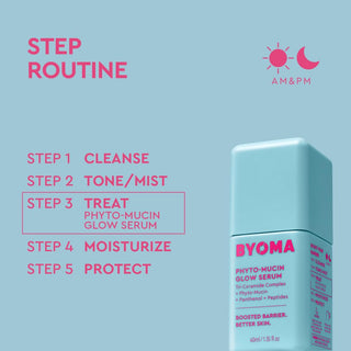 Serum facial Phyto-Mucin Glow Serum - BYOMA