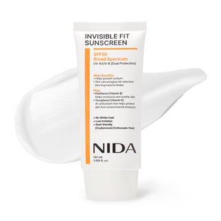 Protector Solar Invisible Fit Sunscreen SPF 50 Broad Spectrum - NIDA