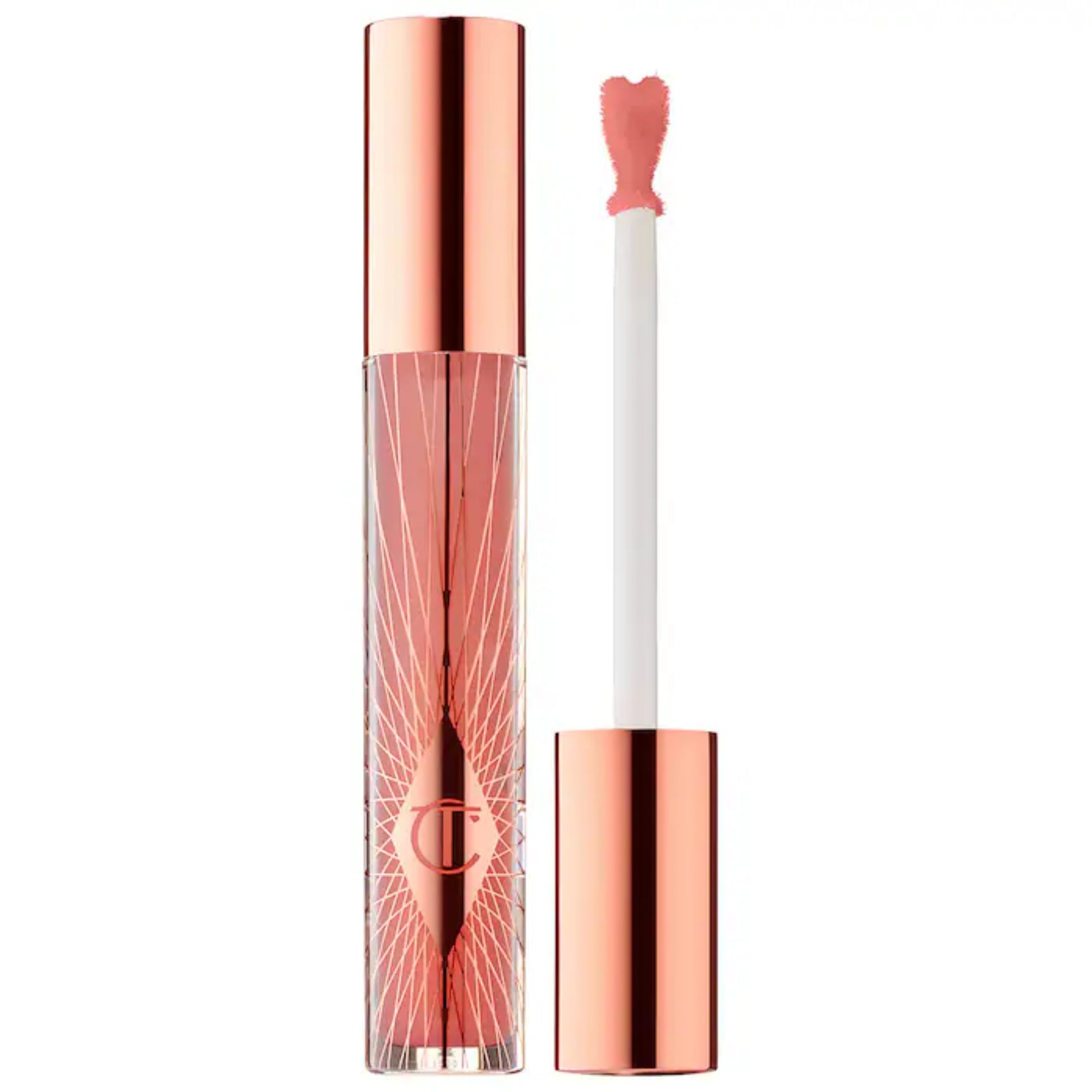 Gloss Labial con Colágeno - Charlotte Tilbury vista frontal con fondo blanco.