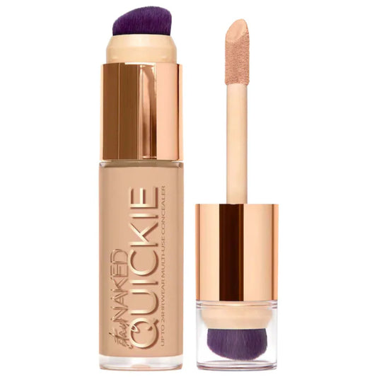 Corrector de Maquillaje WaterProof Con Pincel Aplicador Quickie 24HR - Urban Decay vista frontal con fondo blanco.