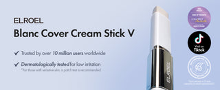 Base de maquillaje Blanc Cover Cream Stick V Korean Color-Changing - ELROEL