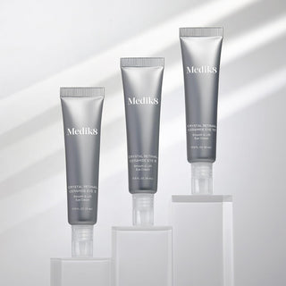 Crystal Retinal Ceramide Eye 3 - Crema reafirmante para el contorno de ojos con vitamina A antiarrugas- Medik8