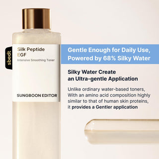 Tónico Facial intensivo con Péptidos & Ceramidas Silk Peptide EGF Toner - SUNGBOON EDITOR