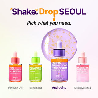 Serum facial Retinol 0.1% + Retinal  0.1% NAD+ Firming Serum - PURITO