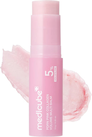 Bálsamo hidratante con Colágeno voluminizador e iluminador PDRN Pink Collagen Volume Multi Balm Stick -  Medicube