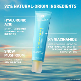 Crema Facial Glow Moisturizer con Niacinamida & snow mushroom - Erborian