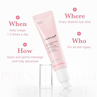 Contorno de ojos PDRN Pink Peptide Eye Cream - Medicube