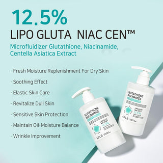Glutathione Niacinamide Body Lotion | LIPO GLUTA NIAC CEN™ 12.5% - APLB