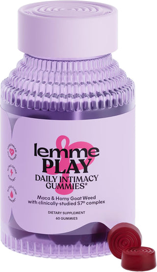 Gomitas Lemme Play — Daily Intimacy Gummies: favorece la líbido y el flujo sanguíneo - Lemme