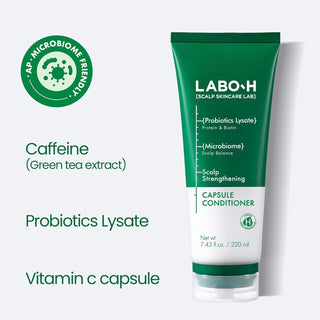 Shampoo + Acondicionador Scalp Strengthening for Hair Growth & Anti-Loss - LABO-H