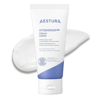 Crema Hidratante Coreana ATOBARRIER365 con ceramidas repara la barrera cutánea | Hidratación duradera de 120 horas - AESTURA