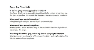 Power Grip Primer - elf cosmetics ⚡