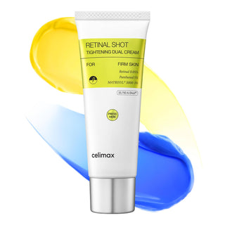 The Vita-A Retinal Shot Tightening Dual Cream: retinoide de alta concentración antiedad y calmante - celimax