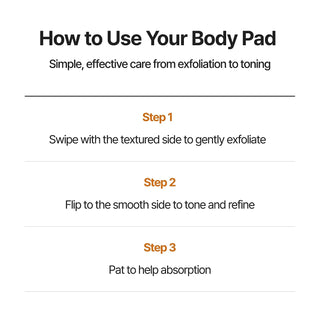 TXA Body Clarifying Pad: discos exfoliantes, suavizantes y aclarantes - celimax