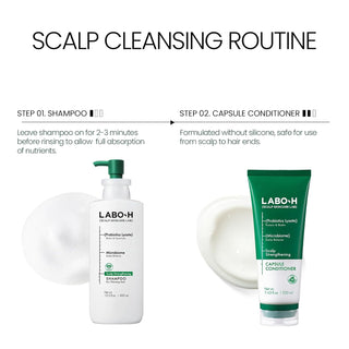 Shampoo Scalp Strengthening Shampoo for Hair Growth & Anti Loss - LABO-H