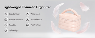 Necessaire Prite Puffy Travel Makeup Bag