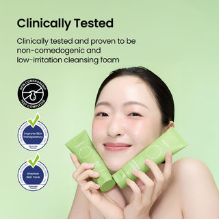 Mung Bean Espuma limpiadora facial con pH equilibrado - beplain