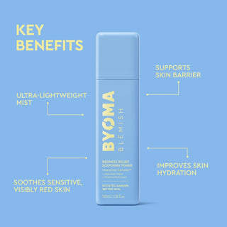 Tónico Facial para piel propensa al acné: Blemish Redness Relief Soothing - BYOMA