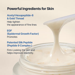 Crema Facial intensiva de Colágeno con Péptidos Silk Peptide EGF Intesive Cream - SUNGBOON EDITOR