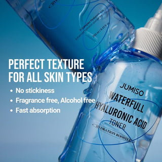 Tónico hidratante Waterfull Hyaluronic Toner - JUMISO
