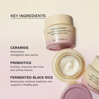 Crema facial Black Rice 5 Ceramide Barrier Moisturizing Cream - Haruharu Wonder