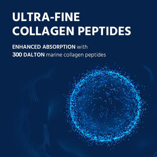 Marine Collagen Peptides con Ácido hialurónico, Biotina, Vitamina C: para piel, cabello, uñas, articulaciones - Cevitol
