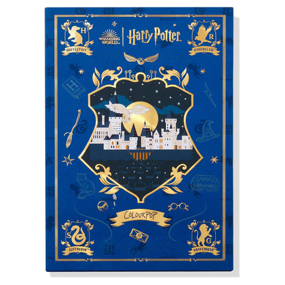 Paleta de Sombras de Ojos Ed. Limitada Back to Hogwarts™ - ColourPop vista frontal con fondo blanco.