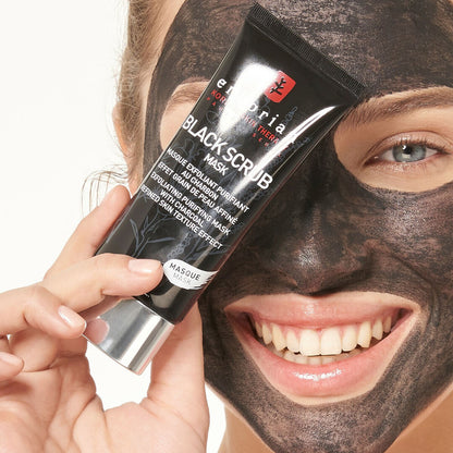 Exfoliante facial Charcoal Black Scrub - Erborian