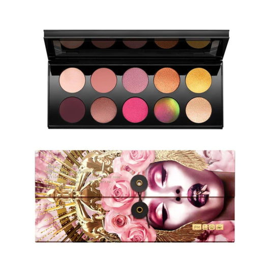 Paleta de Sombras de Ojos Mothership VIII: Divine Rose II - PAT McGRATH LABS vista frontal con fondo blanco.