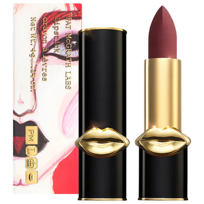 Labial MatteTrance - PAT McGRATH LABS vista frontal con fondo blanco.