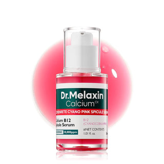 Serum facial Cyano Pink Spicule con Vitamina B12 & Niacinamida para poros dilatados - Dr. Melaxin