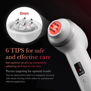 Age-R Ultra Tune 40.68 — terapia facial de alta tecnología 2 en 1: elasticidad de la piel, cuidado de líneas de expresión, luminosidad - Medicube
